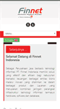 Mobile Screenshot of finnet-indonesia.com