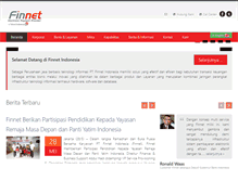 Tablet Screenshot of finnet-indonesia.com